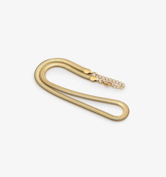 18K Vergoldete Halskette „Viper“ - BIGCM062